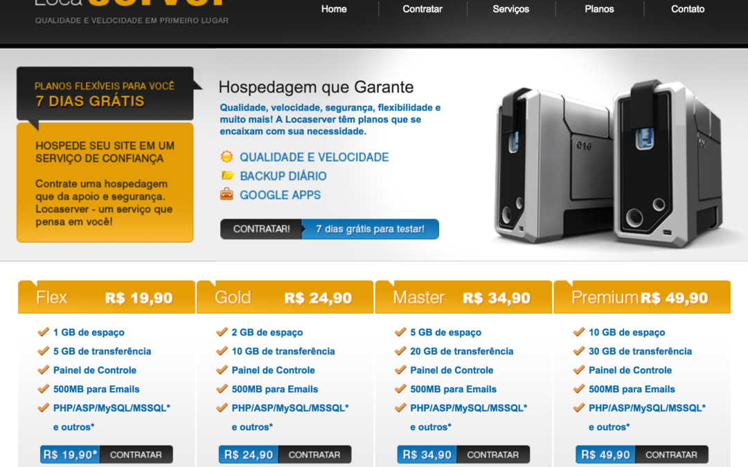 Locaserver – Webiste Hosting
